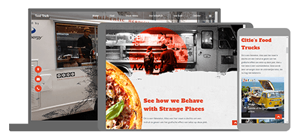 Food Truck - website