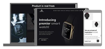 Smartwatch - website thema